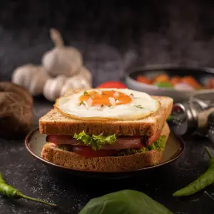 2 Scrambled Eggs, Poached or Fried on Toast