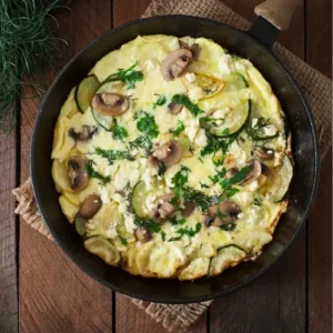 Cheese, Ham & Mushroom