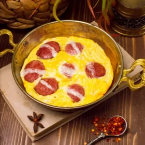 Ham Omelettes