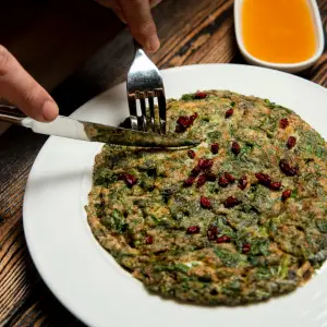 Green Chilli Omelettes